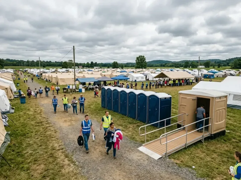 disaster-relief-camp-restrooms-010 — frequently asked questions, Dumpster & Portable Bathrooms Rental in Woodside, PA